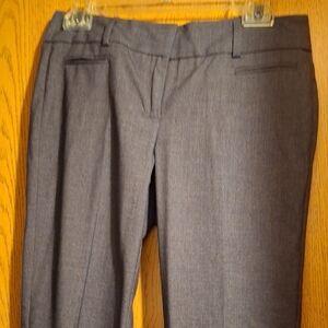 LOFT Gray Straight Leg Pants